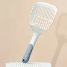 ペット用トイレ掃除に最適！大きな猫砂用スコップ【豆腐状の猫砂対応・清潔維持】