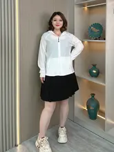 プラスサイズの日焼け止め服ファットmm 100kg 夏の新しいスタイル