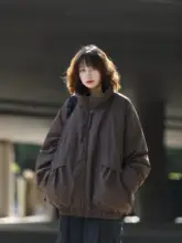 冬用白鹅绒大口ポケット羽織【男女兼用・防寒デザイン】