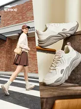 ERKE 通気性のあるメッシュ素材の軽量女性用ランニングシューズ【夏用・柔らかいソール・カジュアル】
