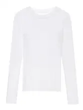 薄手のUVカット長袖Tシャツ【フィット・春夏用・透け感あり】