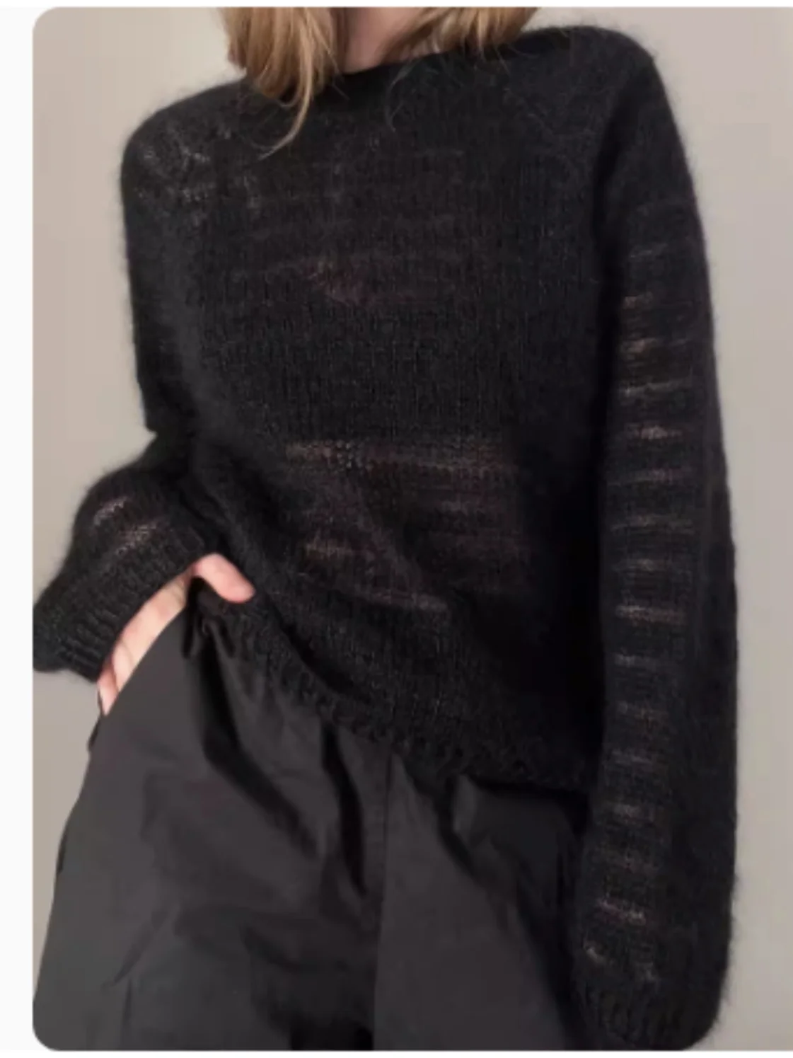 3Dニットとは？ノルウェーSisuウールモヘア混の編み物キットが提供する実際の仕上がりと着心地