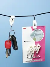 多機能フック【バスルームタオル掛け・キッチン収納用・風防止・S型】