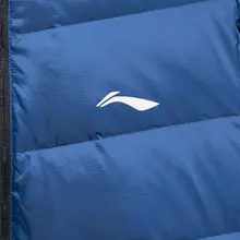 LI-NING メンズ ダウンジャケット【冬用・連帽・保温・スポーツウェア】