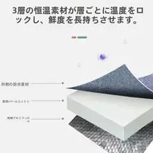 防水キャンバス製 子供用お弁当袋【保温・手提げタイプ】