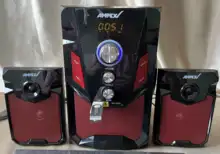Bluetooth対応の多媒体スピーカー【高出力・重低音・TFカード・USB・FMラジオ機能】