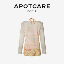 APOTCARE 夏用薄手紫外線対策カーディガン【オレンジ・ビーチ・リゾート・キャミソールタイプ】
