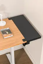 穴あけ不要のデスクトップ延長ボード【キーボードトレイ・拡張タイプ】