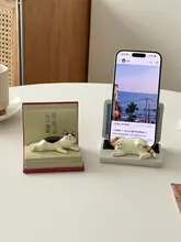 かわいいペット型スマホスタンド【デスク用・多機能・クリエイティブデザイン】