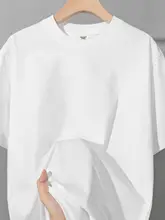 Tシャツ ユニセックス 半袖 SORONA 速乾 接触冷感 UPF50+ 紫外線対策 シンプル 着回し ホワイト ルーズ 夏