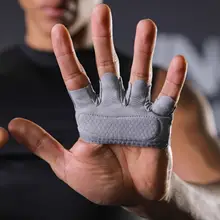 男性用フィットネスグローブ【防滑・トレーニング対応・女性用四本指タイプ】