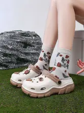 秋冬用 レディース 厚底サンダル【包頭デザイン・通気性・カジュアル外出用】