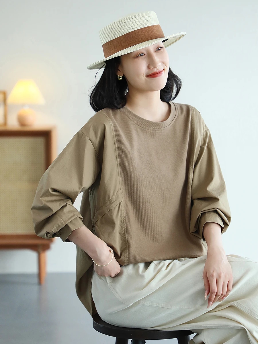 大人可愛い服 40代コーデの完全ガイド｜コーヒー色ティーシャツで心の余裕を演出