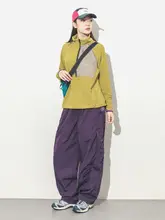 秋冬用アウトドアフランネル半ダブルジップパーカー【男女兼用・ハイキング・登山対応】（セットアップ対応）