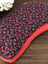 可愛い猫耳デザインのそばがらネックピロー【大人用・首をサポート】