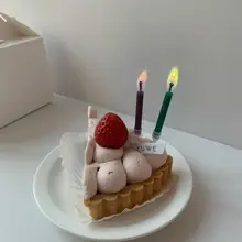 バースデーキャンドル レインボー インスタ映え ケーキデコレーション パーティー 誕生日 カラフル
