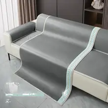 Luo Yijia 夏よもぎ滑り止め籐マットソファクッション