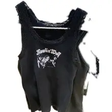 アラスカプリントのキャミソール【レーストリム・セクシーデザイン】