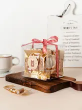 使い捨て厚手キャラメル袋【ベーカリー用・DIY・海塩ヌガーコーヒー機密封包】