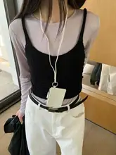 早春用 レイヤードニットタンクトップ【極上の柔らかさ・スリムなシルエット】