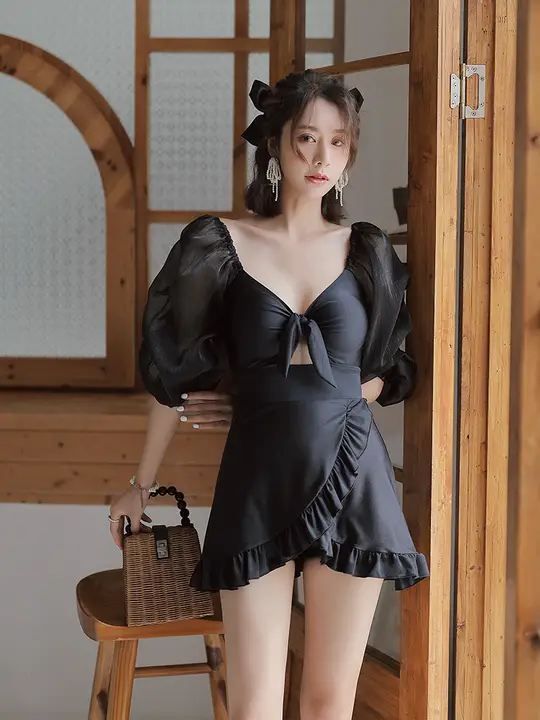 レディース 夏用 セクシー ワンピース水着【保守的・体型カバー・大きいサイズ】