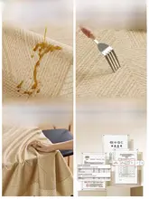 レトロ風テーブルクロス【防水・防油・天然素材・軽やかさ】