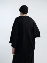 男女兼用 ゆったりしたシルエットの七分袖Tシャツ【夏向け・快適デザイン】