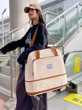 折りたたみ   キャリーバッグ レディース 360度回転キャスター 大容量 軽量 旅行 出張