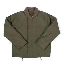 秋冬用 ヴィンテージスタイルのコットンジャケット【加毛・厚手・キャンプ用】