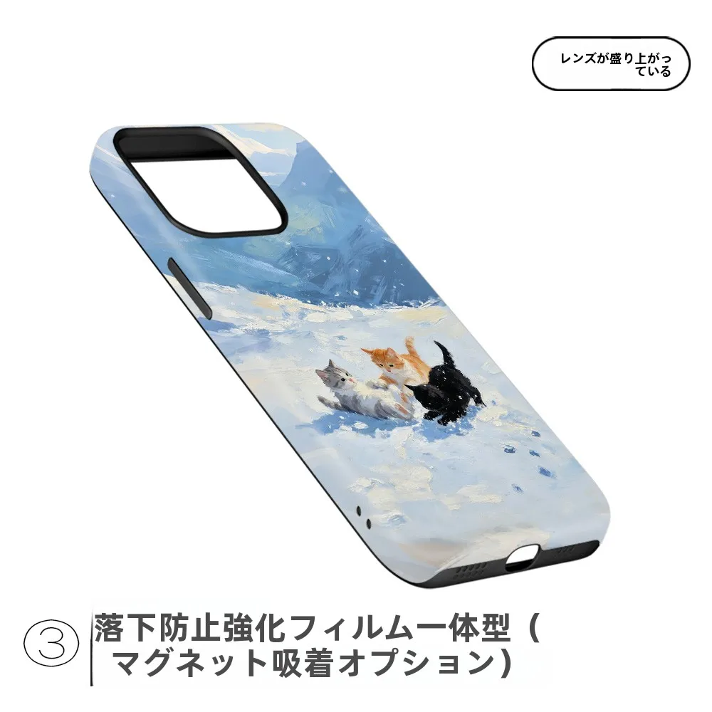 折り畳みiphoneは本当に便利ですか？猫デザインのケースで答えをみつける