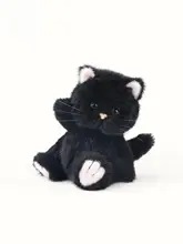 可愛い小猫ミニぬいぐるみマスコット【毛並みふわふわ・誕生日ギフトに最適】