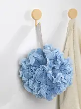 大号レースバスボール【吊り下げ可・超柔らかい・泡立ち良好・背中洗い用】