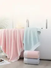 大判 全棉バスタオル【男女兼用・ホーム用・スイミングタオル】