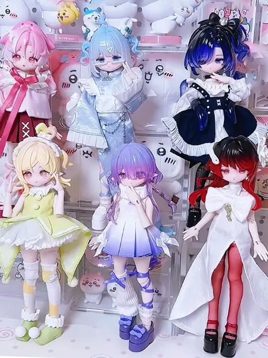 海洋宝石シリーズ BJDドール【可動式・デスク飾り用】