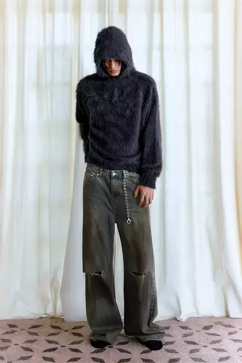 JCAESAR ブラッドステインデニムズ【ダメージ加工・重水洗・ペイントスタイル】