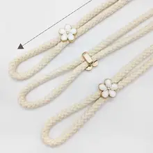 調節可能なカーテンバンド【牛筋コットンロープ・フック付き・収納固定用アクセサリー】