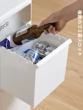 キッチン用ペダル式ゴミ箱【乾湿分離・スリムデザイン・多層収納】