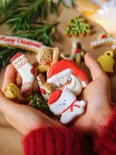 アイシングクッキー型 クリスマスリース クリスマスツリー DIY 手作り オーナメント