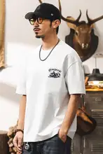 半袖Tシャツ メンズ コットン100% アメカジ ヴィンテージ 肉厚 接触冷感 オーバーサイズ 大きいサイズ ストリート 夏
