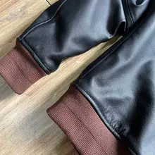 MA1フライトジャケット【輸入混合山羊皮・ショート丈・バイカー風】