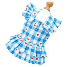 春夏用の薄手ドッグドレス【柴犬・コーギー・ビションフリーゼ・防虫・日焼け防止】