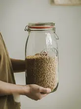 密封瓶 ガラス ストレージボトル 食品安全