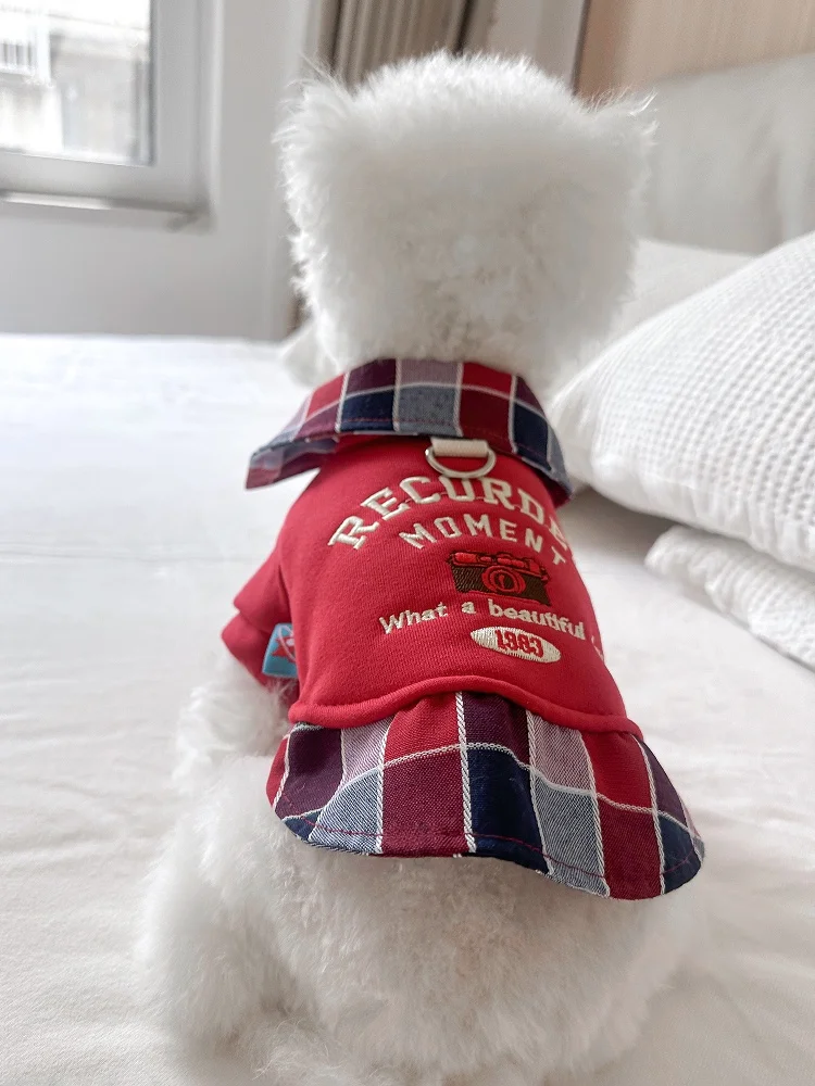 ペット犬服春子犬ビションフリーゼ：チワワにぴったりの軽量デザインと通気性の実証