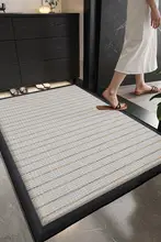 高級感のある玄関用敷物【防滑・厚手・ナイロン製・ほこり対策】