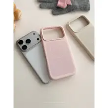 スマホケース MagSafe対応 撮影ボタン一体型 リキッドシリコン 無地 インスタ映え 上品 シンプル iPhone 18 Pro Max iPhone 17 Pro 対応