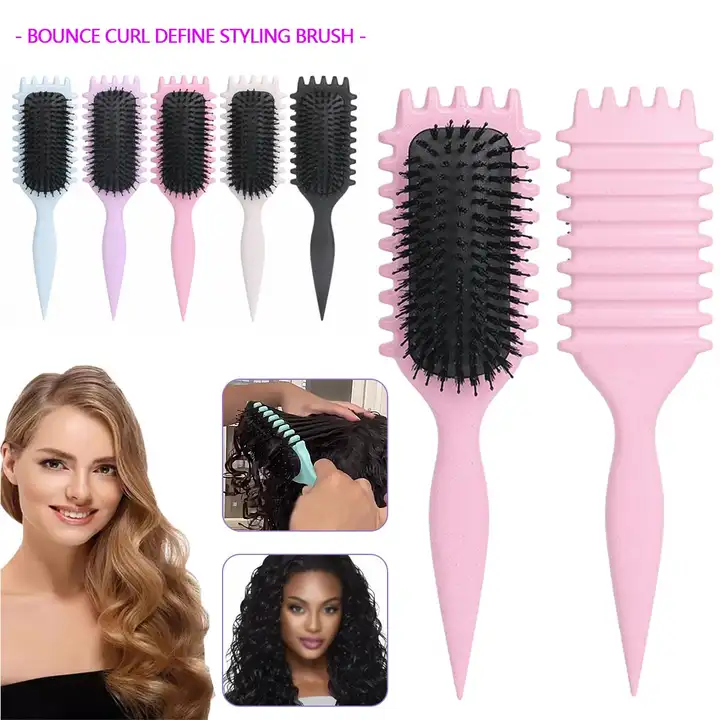 Bounce Curl 定義スタイリングブラシ【カール用・滑らかな仕上がり】