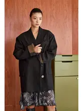 オリジナルデザインのビンテージ風ルーズフィットジャケット【スタイル】