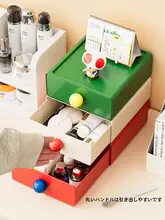 デスクトップ収納ボックス【引き出し式・雑貨整理・化粧品およびスナック用】