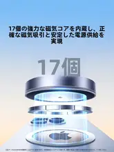 UGREEN 車載マグネットワイヤレス充電器【Apple MagSafe対応・エアコン吹出口用】