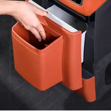 理想L6L7L8L9用 後部冷蔵庫エアコン防蹴カバー【ゴミ箱付き・車内装飾用】